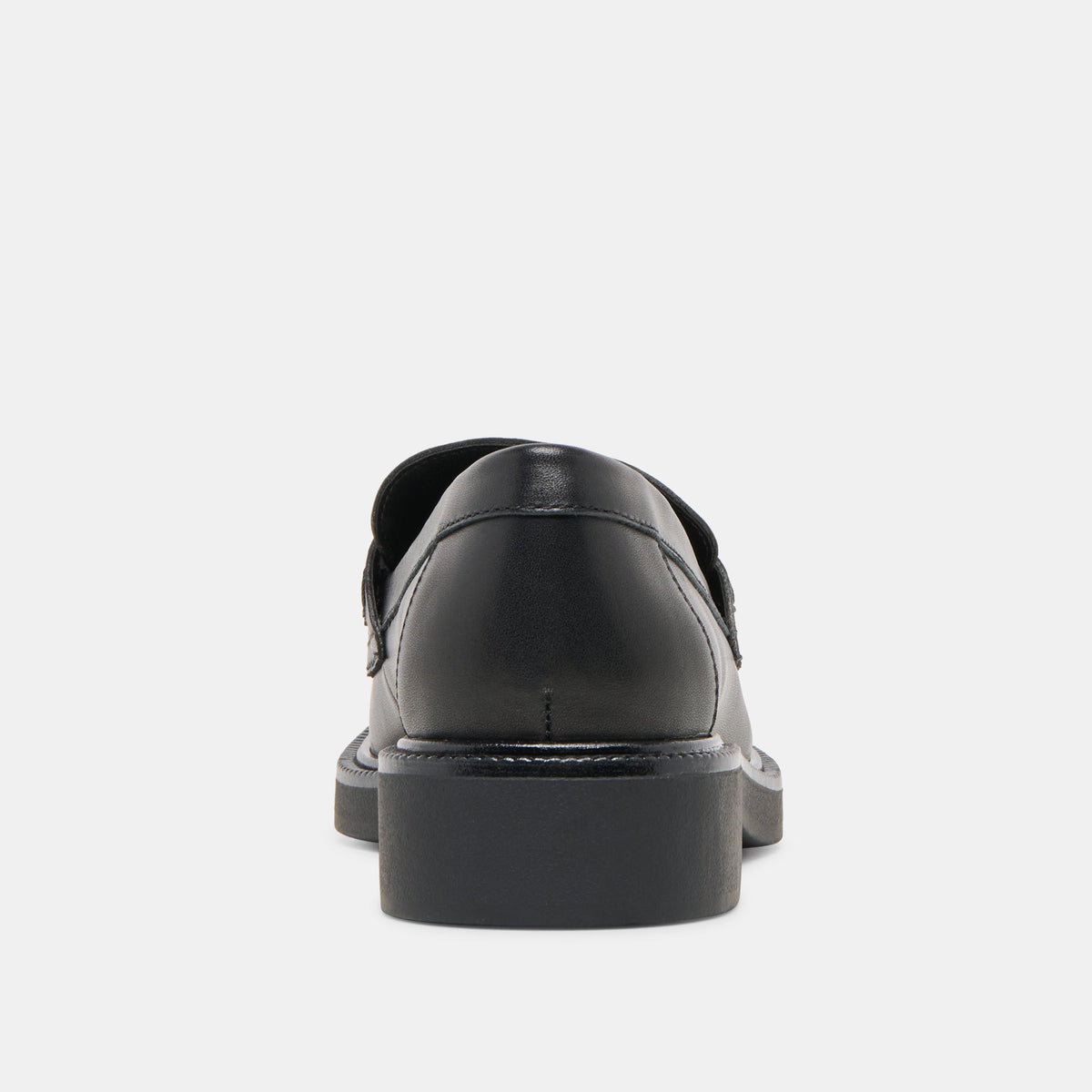 Tiggy Black Leather Loafers - Dolce Vita