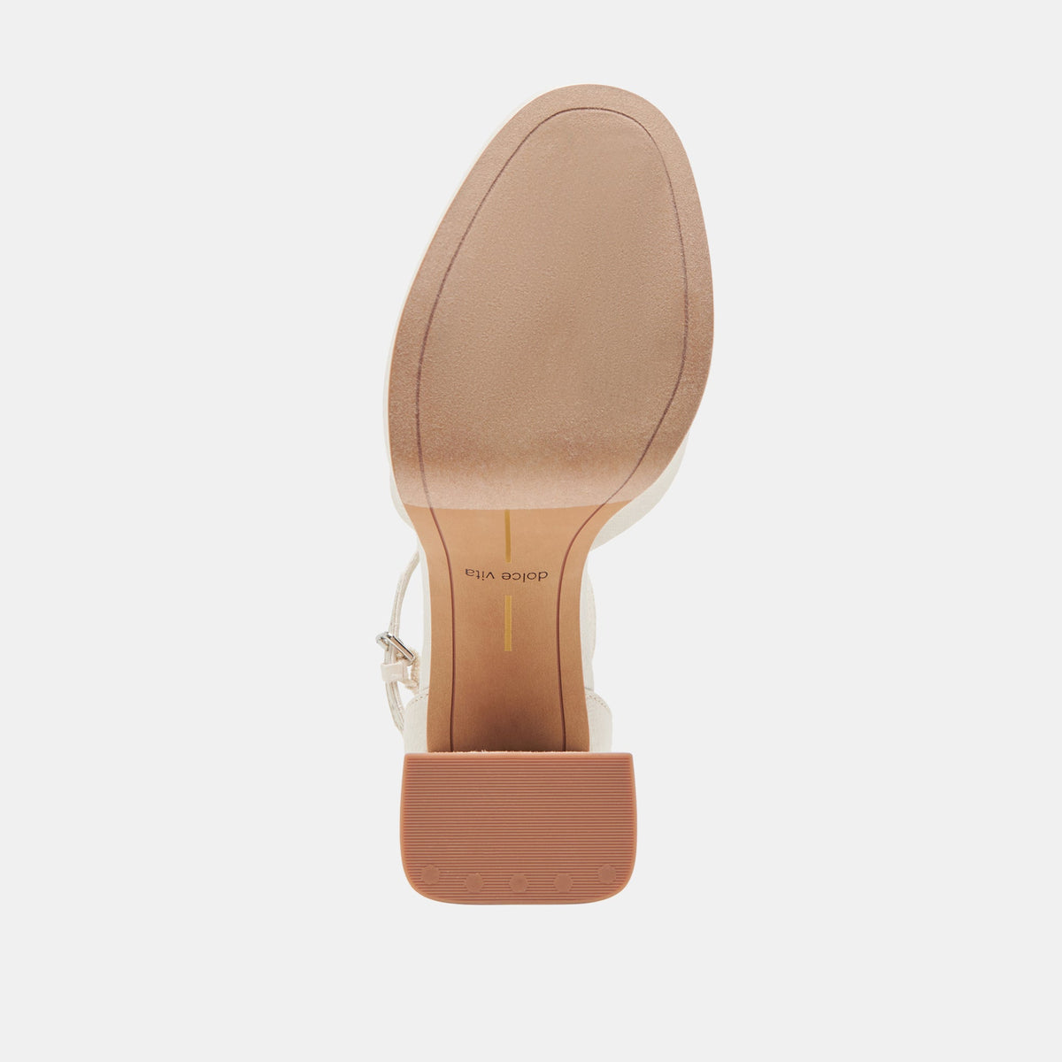 PANDRO HEELS WHITE SATIN - Dolce Vita