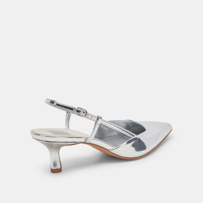 ODELA HEELS SILVER STELLA - Dolce Vita