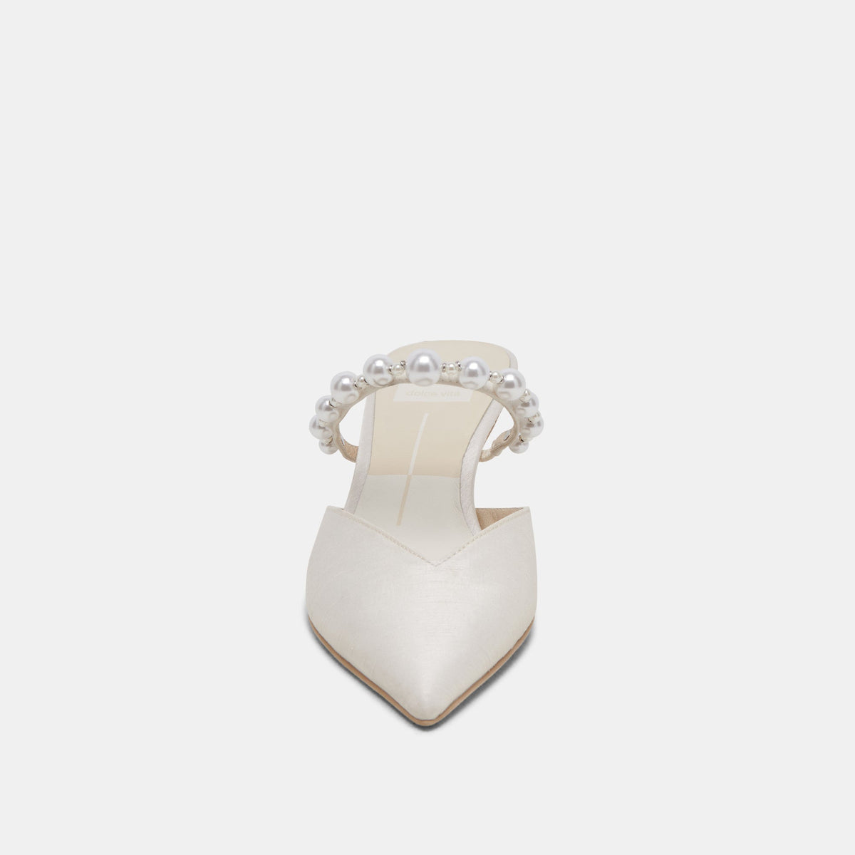 Kanika Pearl Mid Vanilla Pearl Heels - Dolce Vita