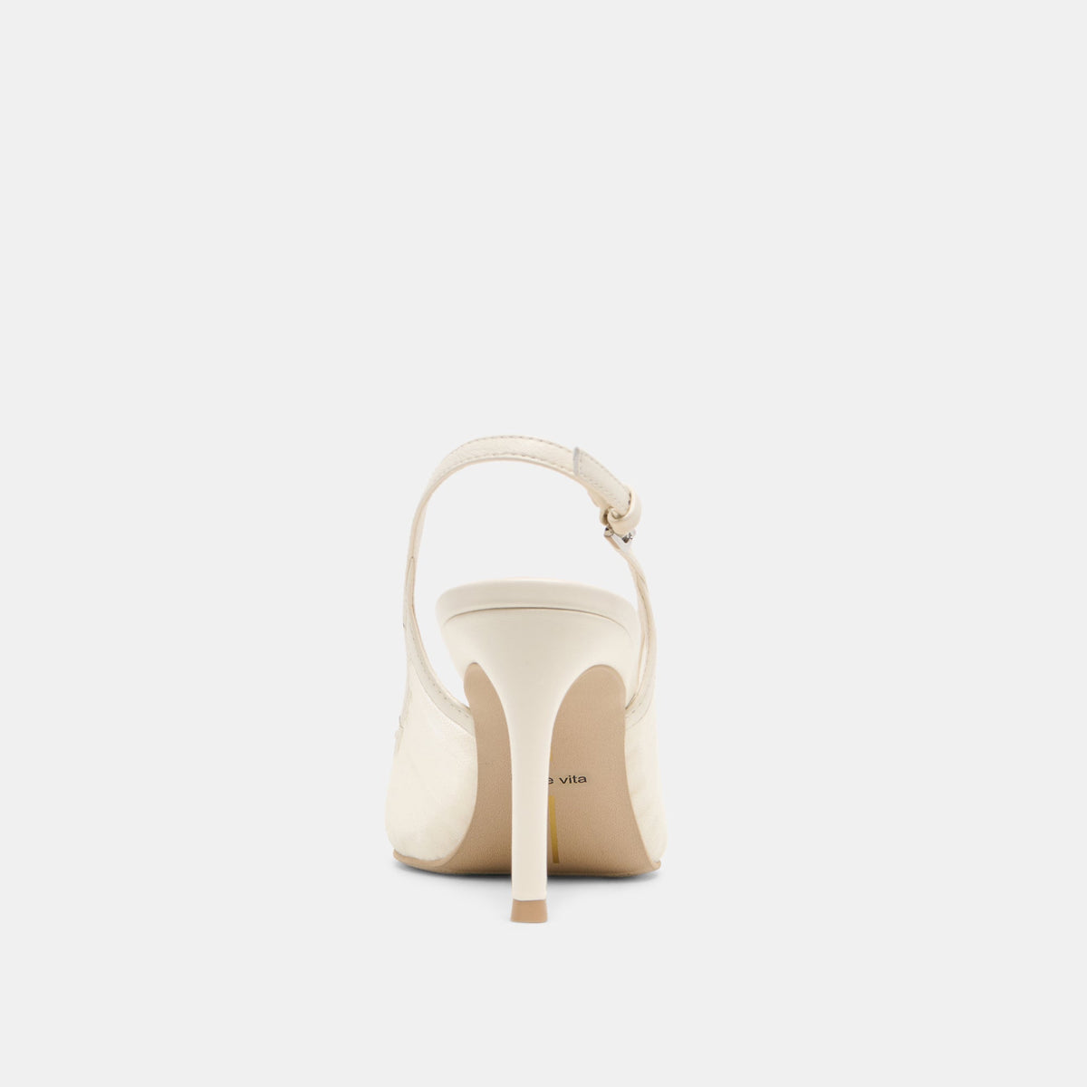 Yela White Tulle Heels - Dolce Vita