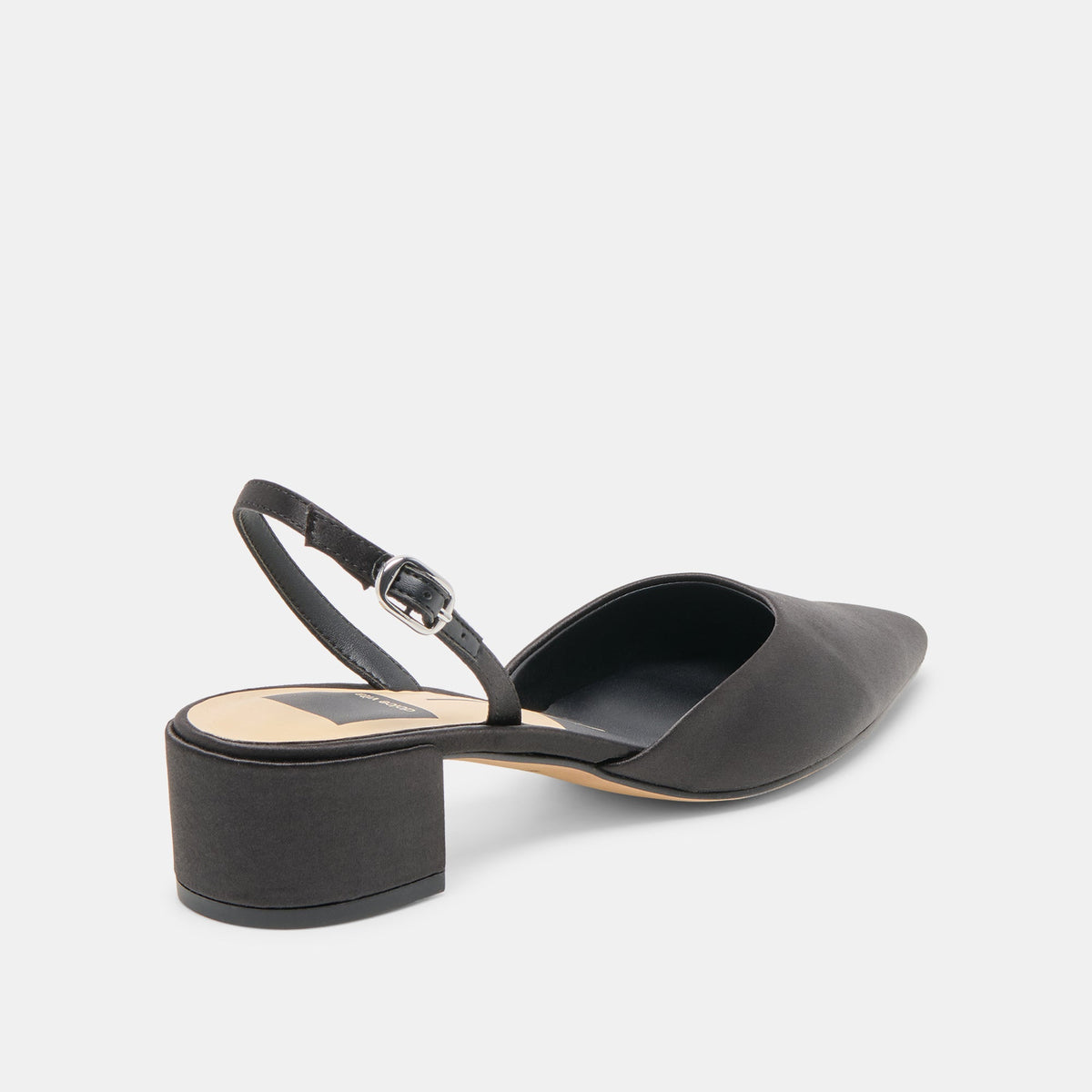 Carel Onyx Satin Heels - Dolce Vita