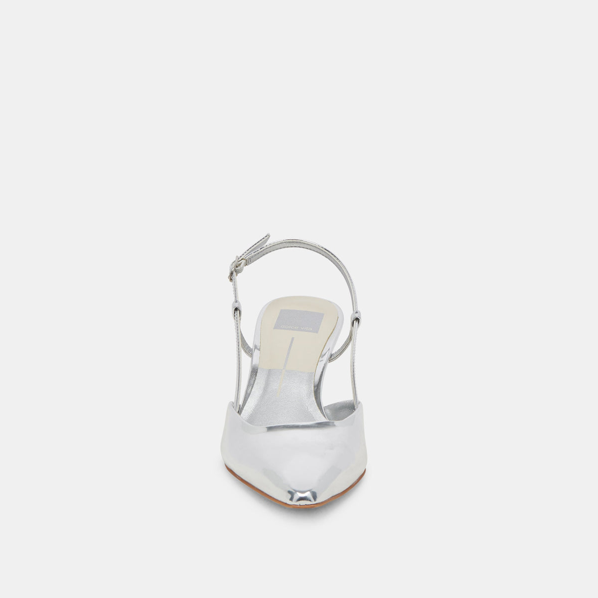 ODELA WIDE HEELS SILVER STELLA - Dolce Vita