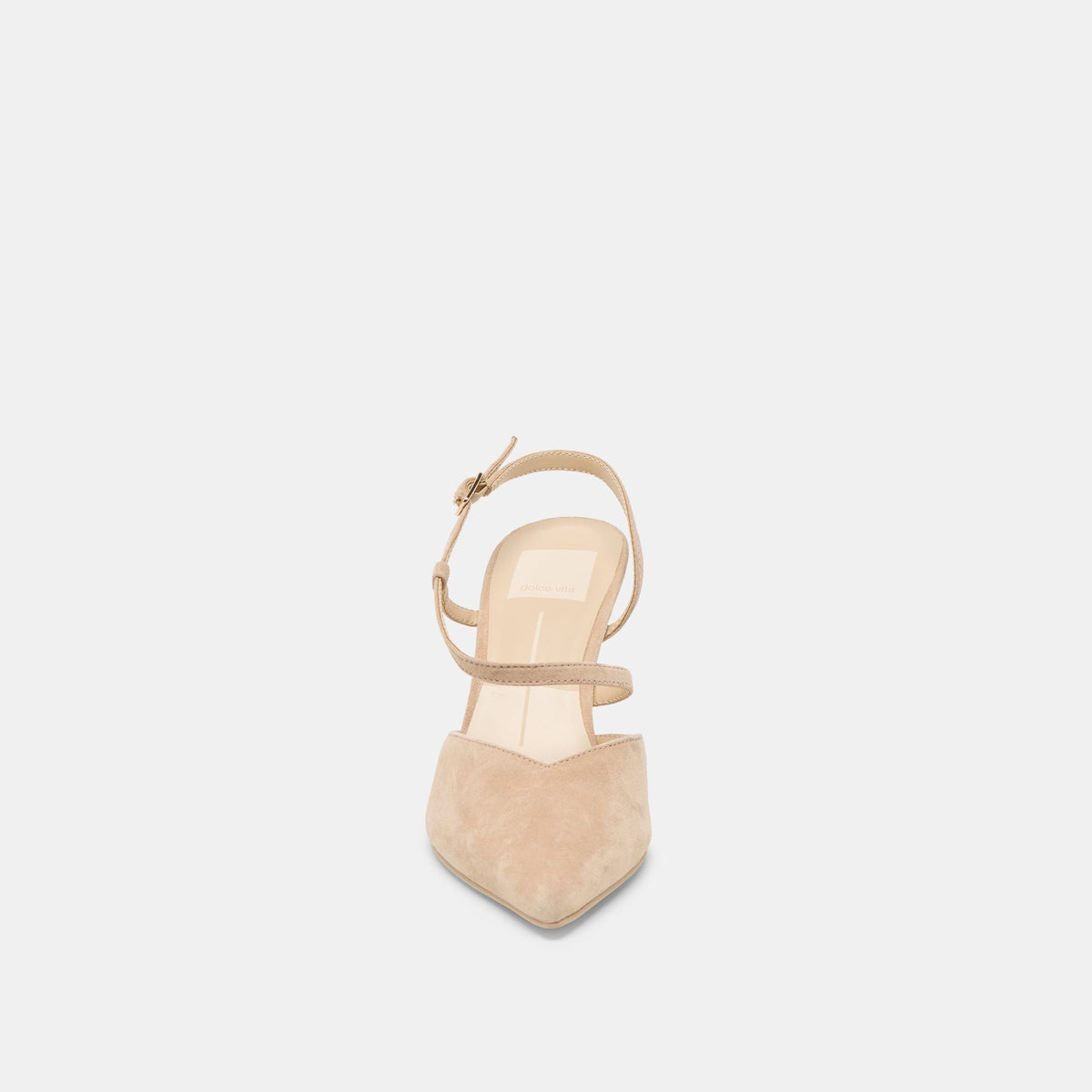 Kamra Camel Suede Heels - Dolce Vita