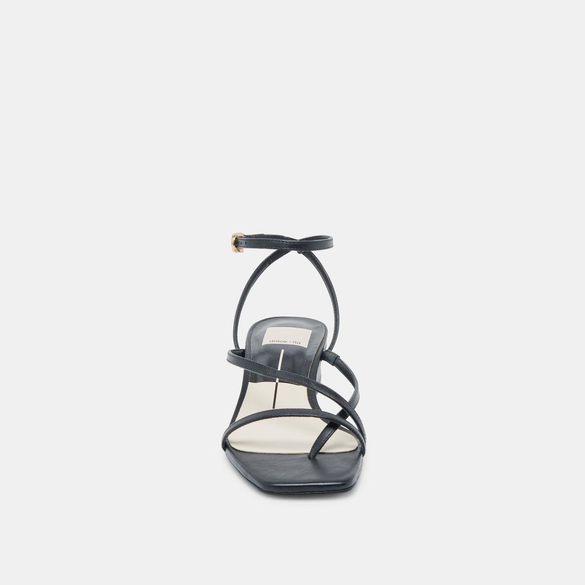 KARLOS SANDALS BLACK LEATHER - Dolce Vita