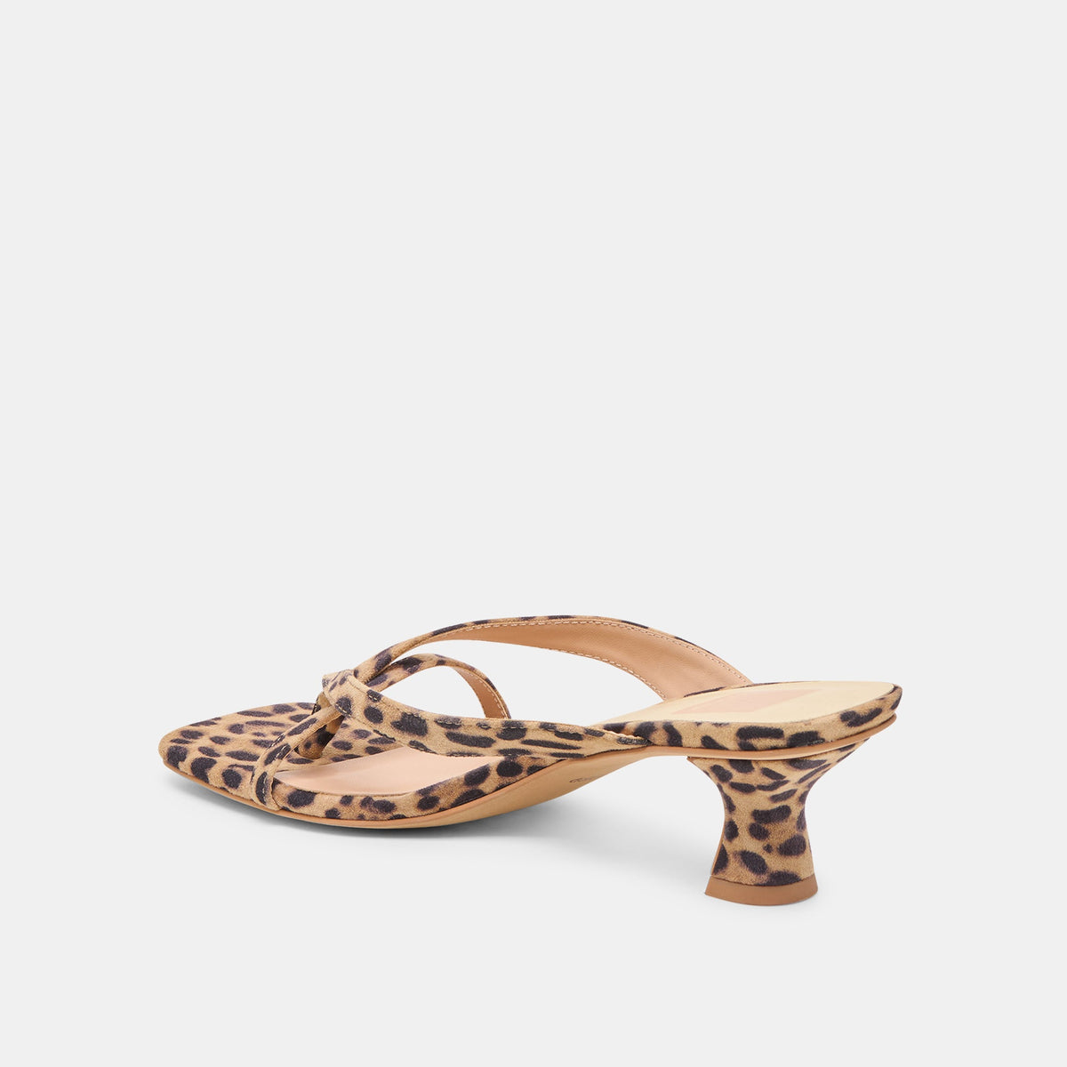 Brevel Dk Leopard Printed Suede Heels - Dolce Vita