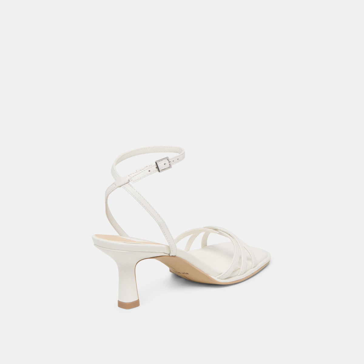 Manji True White Leather Heels - Dolce Vita