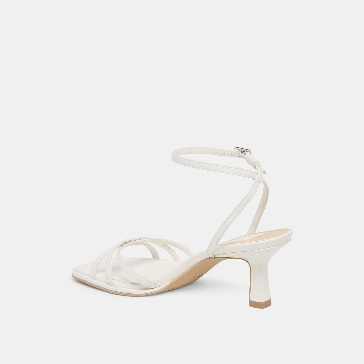 Manji True White Leather Heels - Dolce Vita