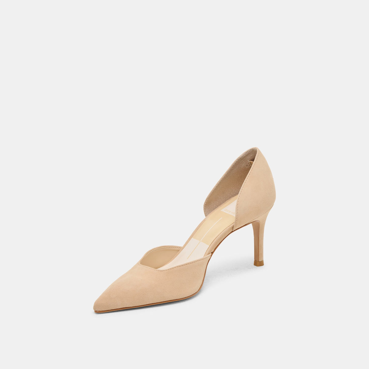 ELOY HEELS TAN SUEDE - Dolce Vita
