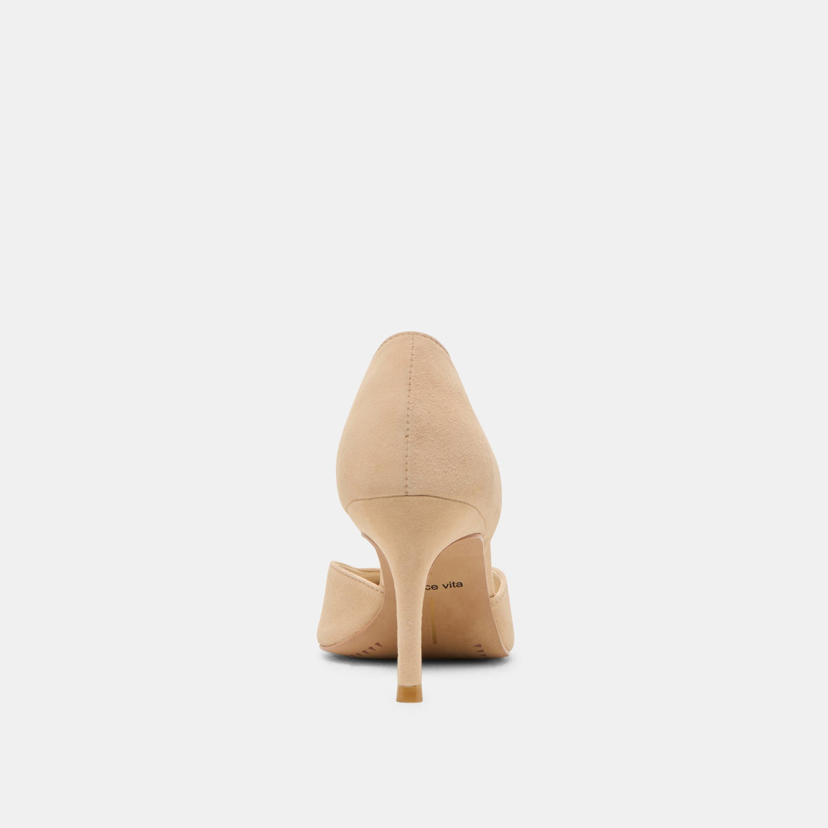 ELOY HEELS TAN SUEDE - Dolce Vita