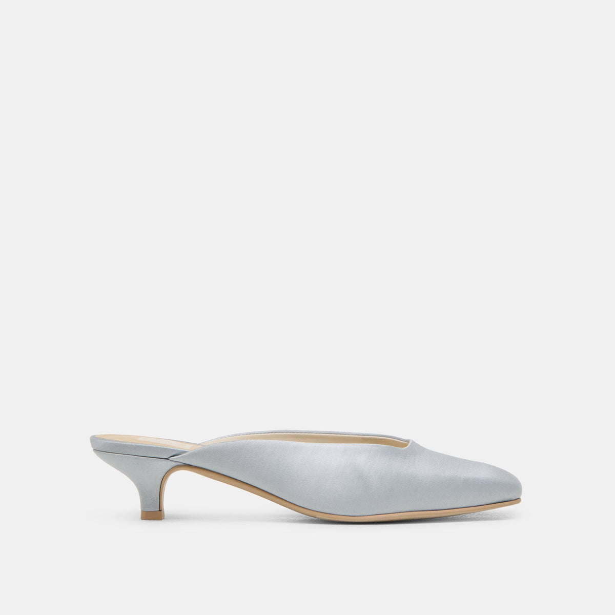 UMARA HEELS LIGHT BLUE SATIN - Dolce Vita
