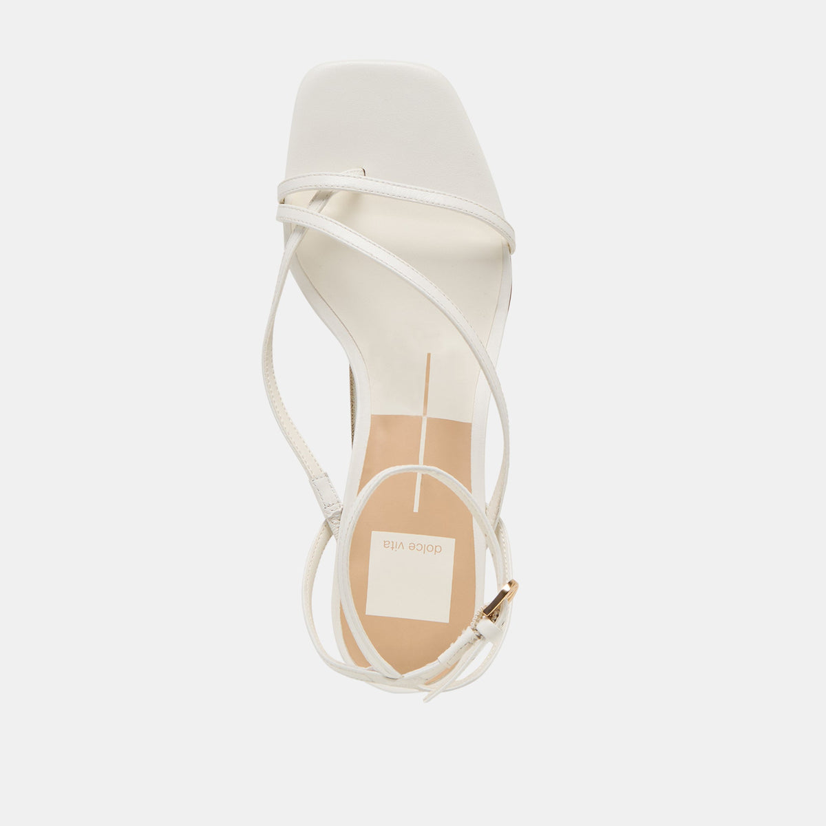 Karlos True White Leather Sandals - Dolce Vita