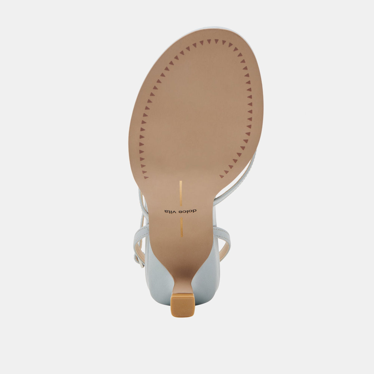MORAH HEELS ICE BLUE LEATHER - Dolce Vita