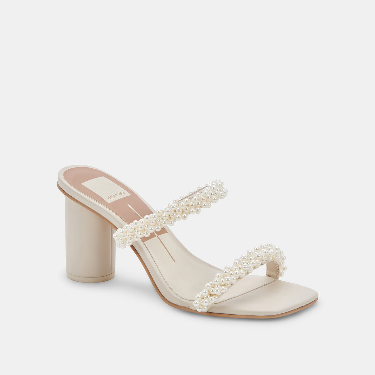 NOEL Heels Vanilla Pearls - Dolce Vita
