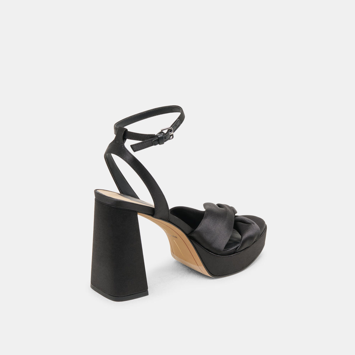 PARLO HEELS ONYX SATIN - Dolce Vita