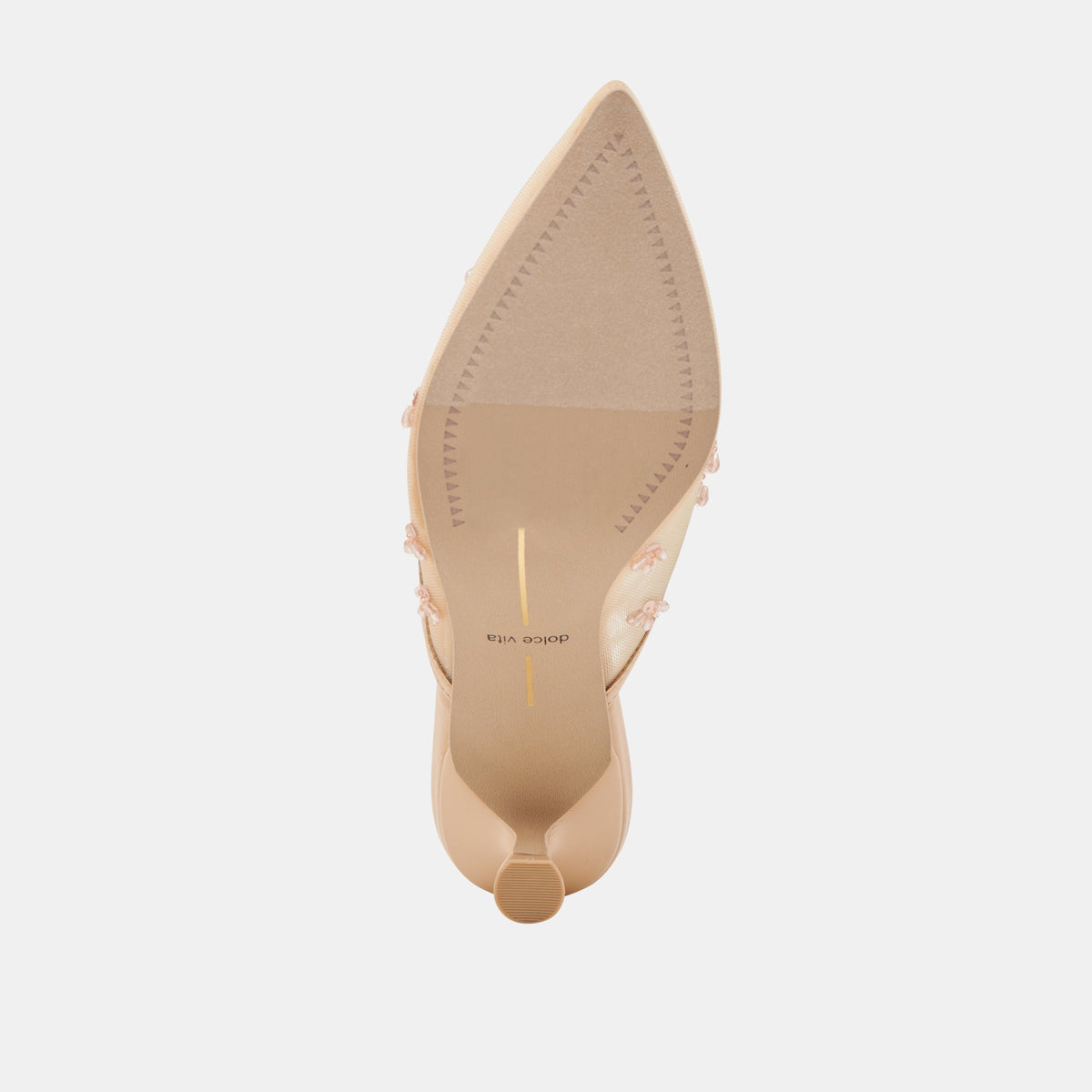 Clara French Vanilla Mesh Heels - Dolce Vita