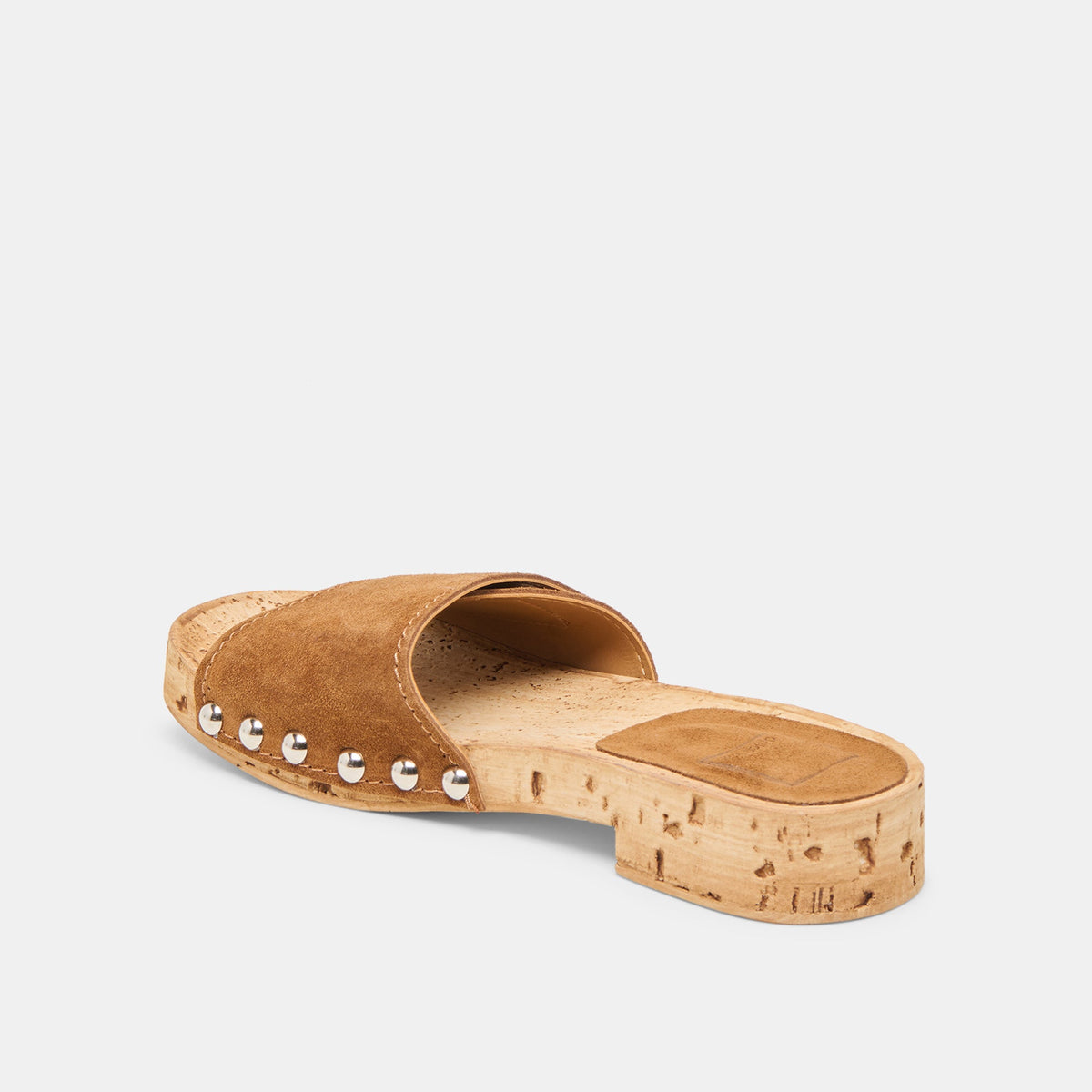 Sandy Chestnut Suede Sandals - Dolce Vita