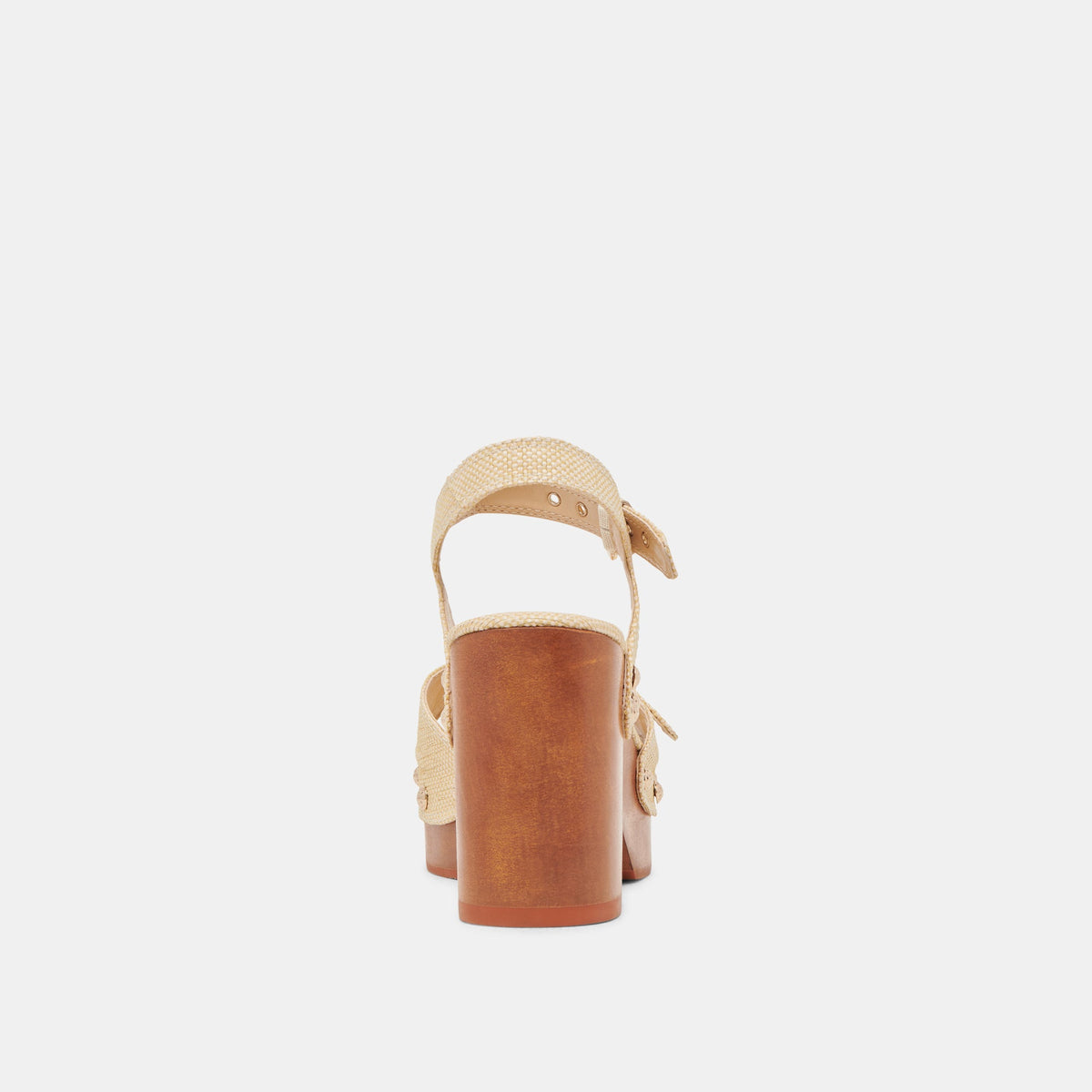 YANDY HEELS LT NATURAL RAFFIA - Dolce Vita