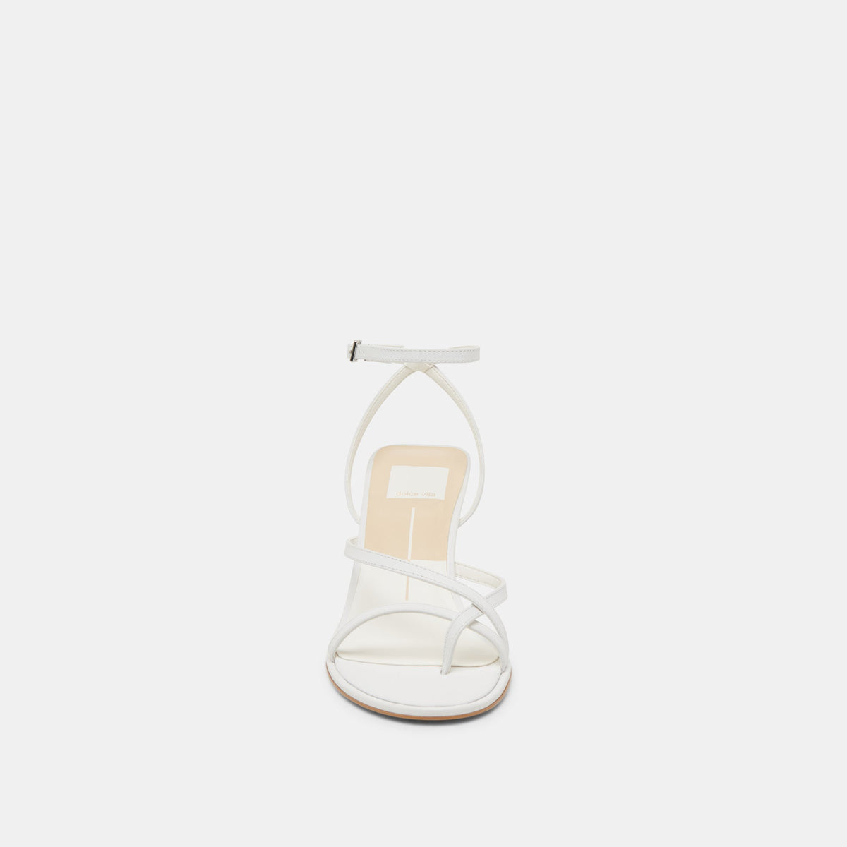 MORAH HEELS TRUE WHITE LEATHER - Dolce Vita