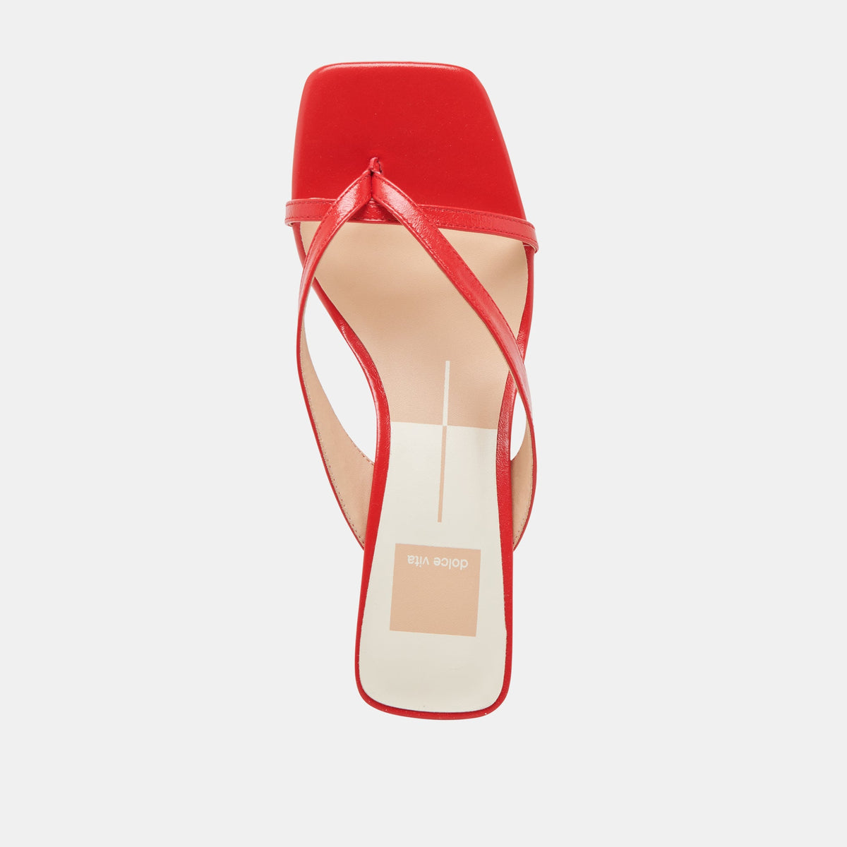 BREVEL WIDE HEELS CHILI LEATHER - Dolce Vita