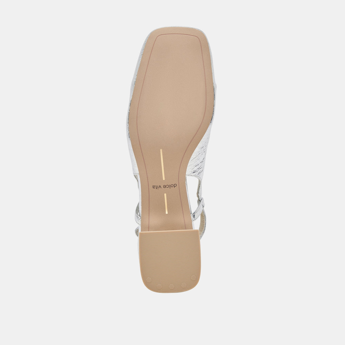 MELLI HEELS SILVER DISTRESSED LEATHER - Dolce Vita