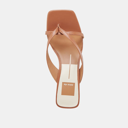 BREVEL WIDE HEELS SADDLE LEATHER - Dolce Vita