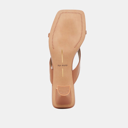 BREVEL WIDE HEELS SADDLE LEATHER - Dolce Vita