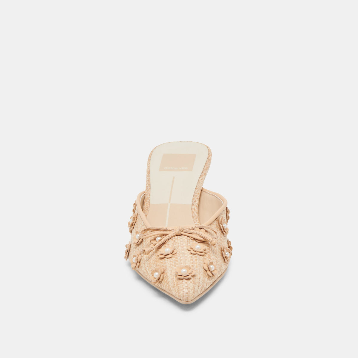 CAMILO HEELS LT NATURAL RAFFIA - Dolce Vita