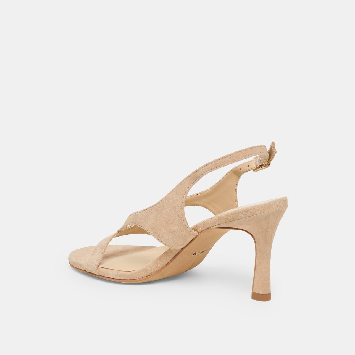 Izela Bamboo Suede Heels - Dolce Vita