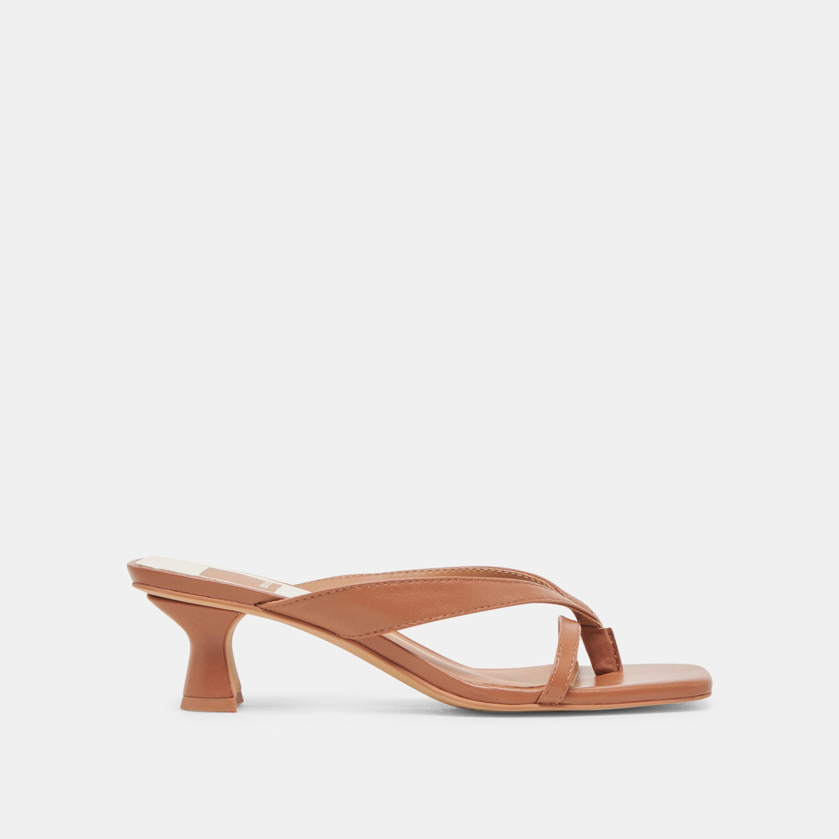 BREVEL HEELS SADDLE LEATHER - Dolce Vita