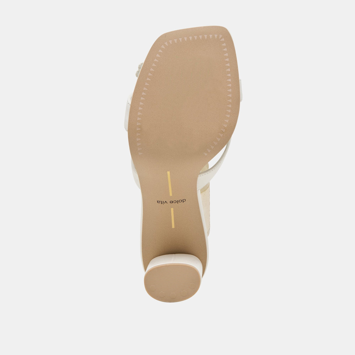 Nikil White Leather Heels - Dolce Vita