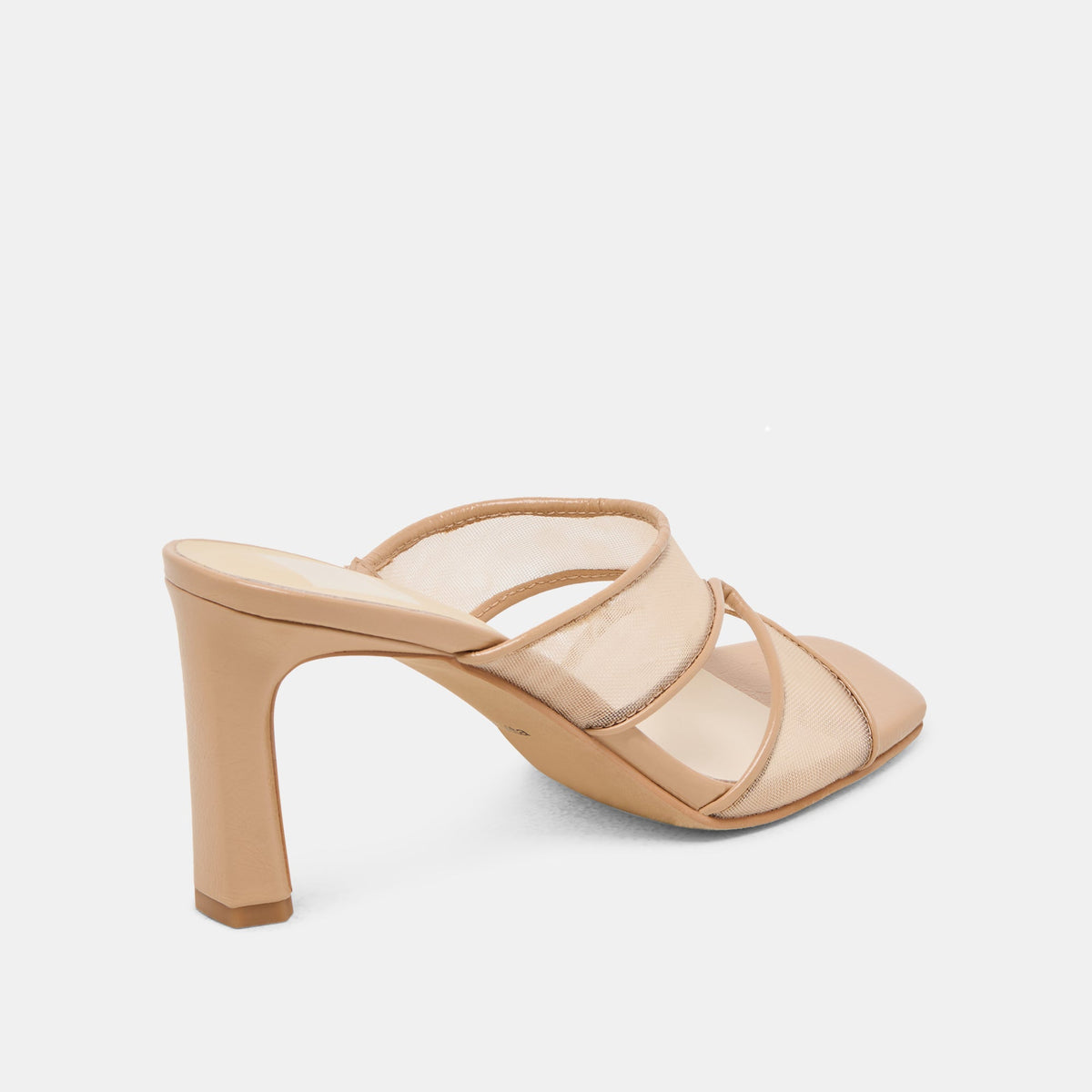 Gitel Light Tan Mesh Heels - Dolce Vita