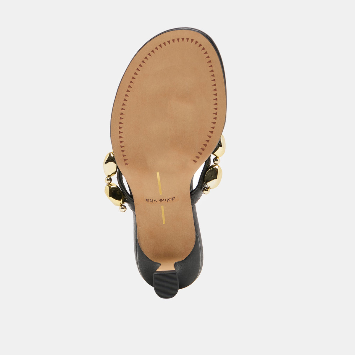 Daksie Black Leather Heels - Dolce Vita