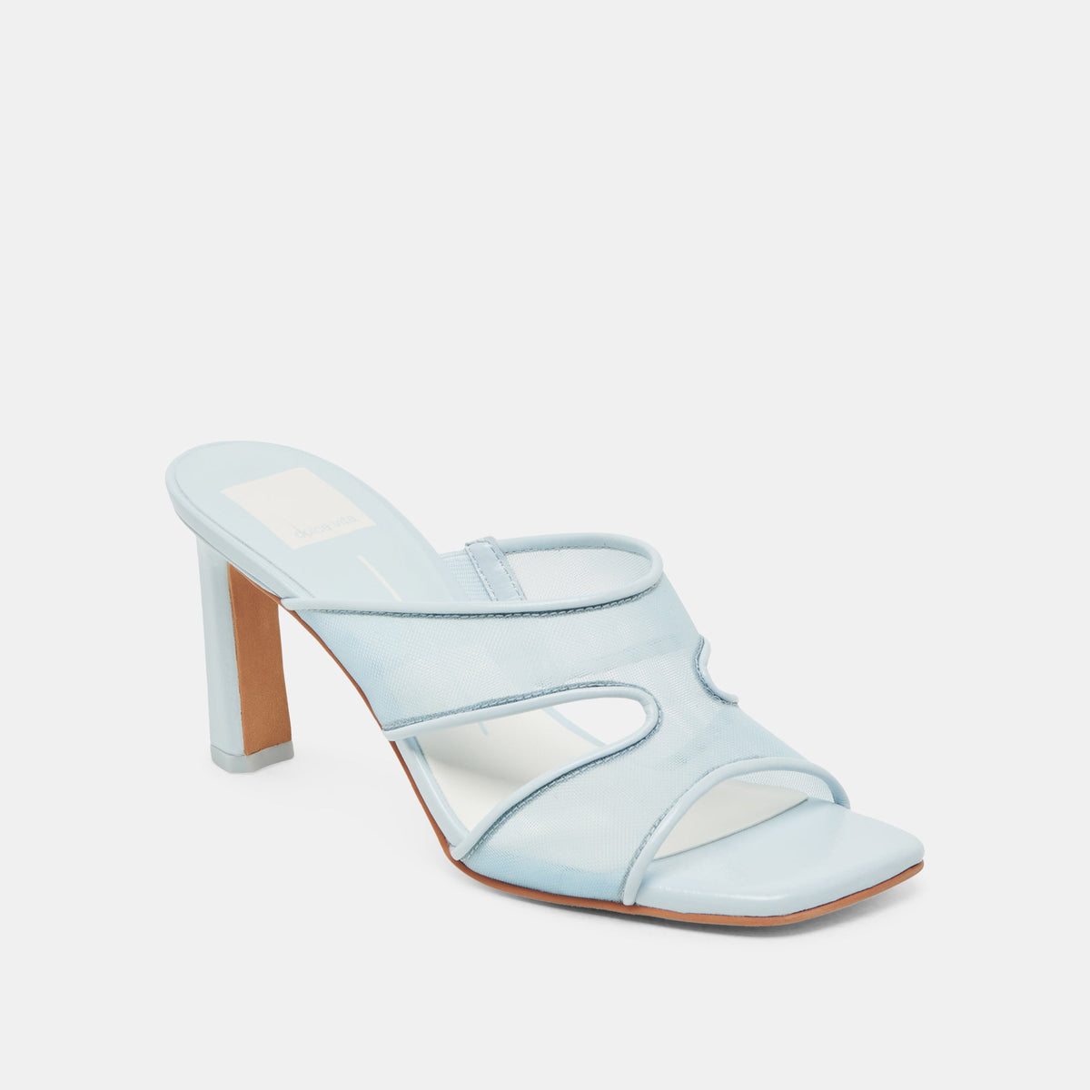 Gitel Ice Blue Mesh Heels - Dolce Vita