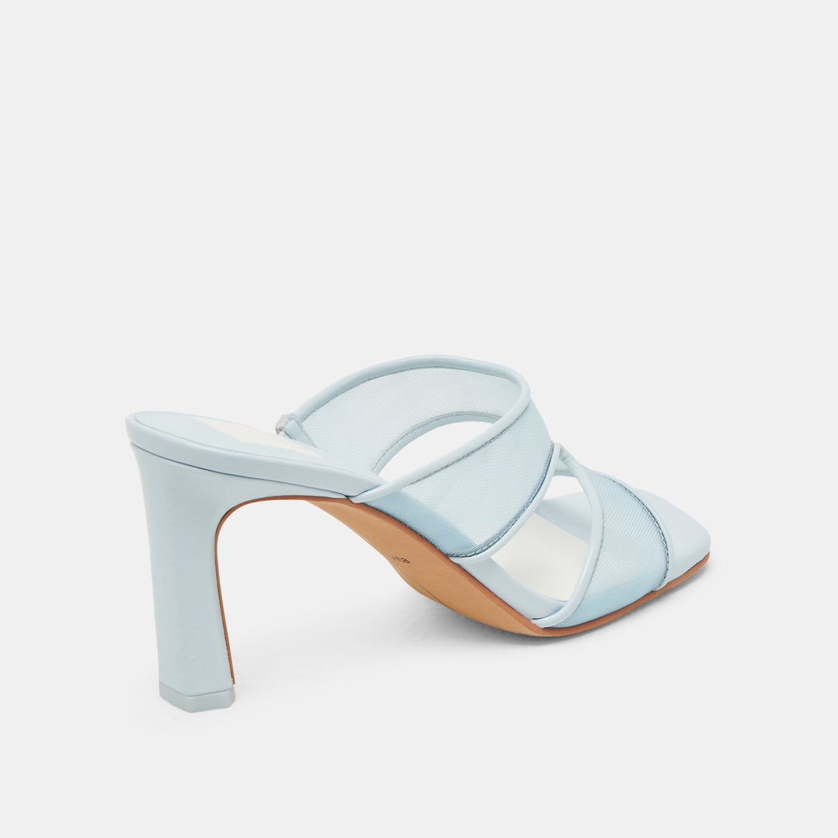 Gitel Ice Blue Mesh Heels - Dolce Vita