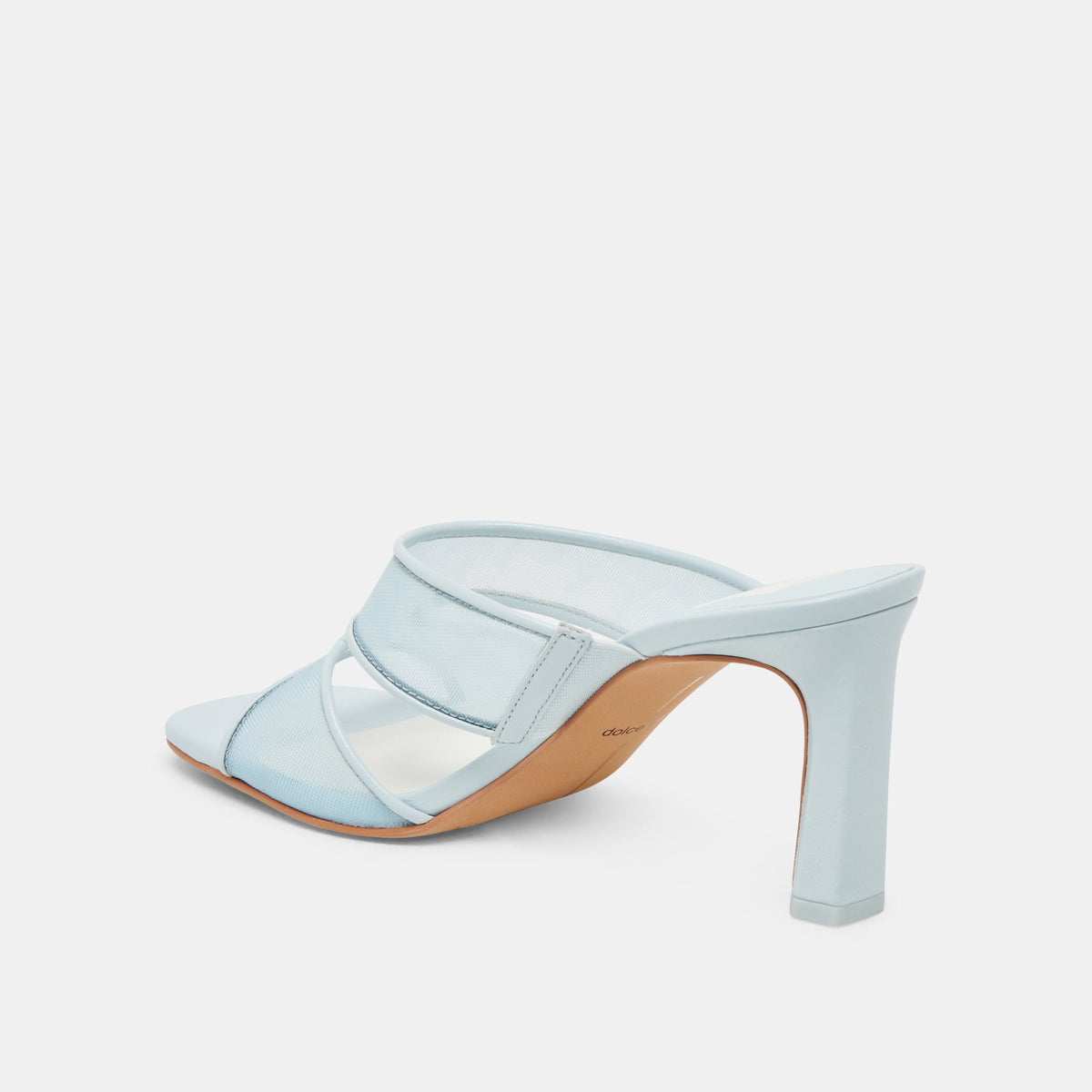 Gitel Ice Blue Mesh Heels - Dolce Vita