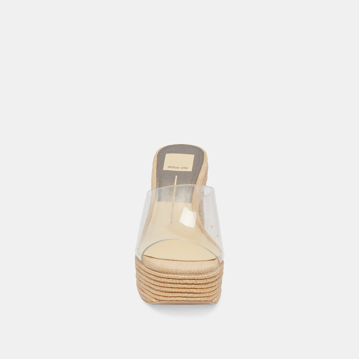 LICHIA HEELS NATURAL VINYL - Dolce Vita