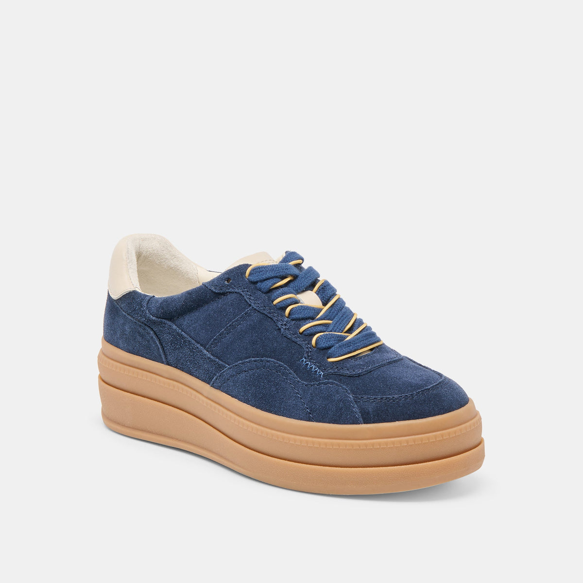 Naomy H2O Waterproof Navy Suede Sneakers - Dolce Vita
