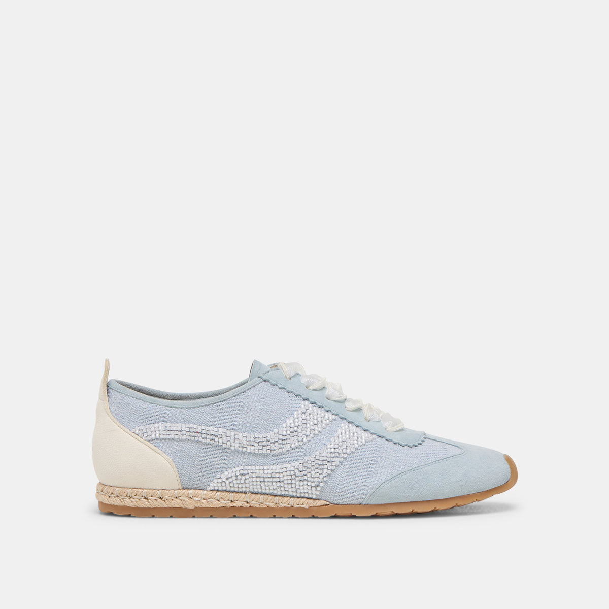 DREAM BEAD SNEAKERS BLUE MULTI BURLAP - Dolce Vita