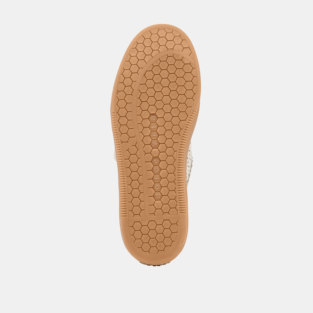 Nanet White Perforated Leather Sneakers - Dolce Vita