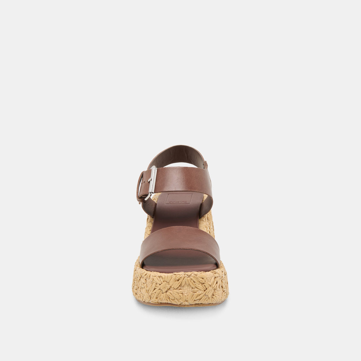 Auri Dk Brown Leather Wedges - Dolce Vita