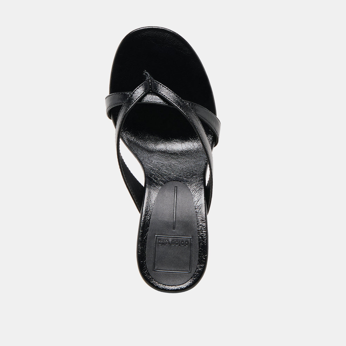 Helan Black Leather Wedges - Dolce Vita