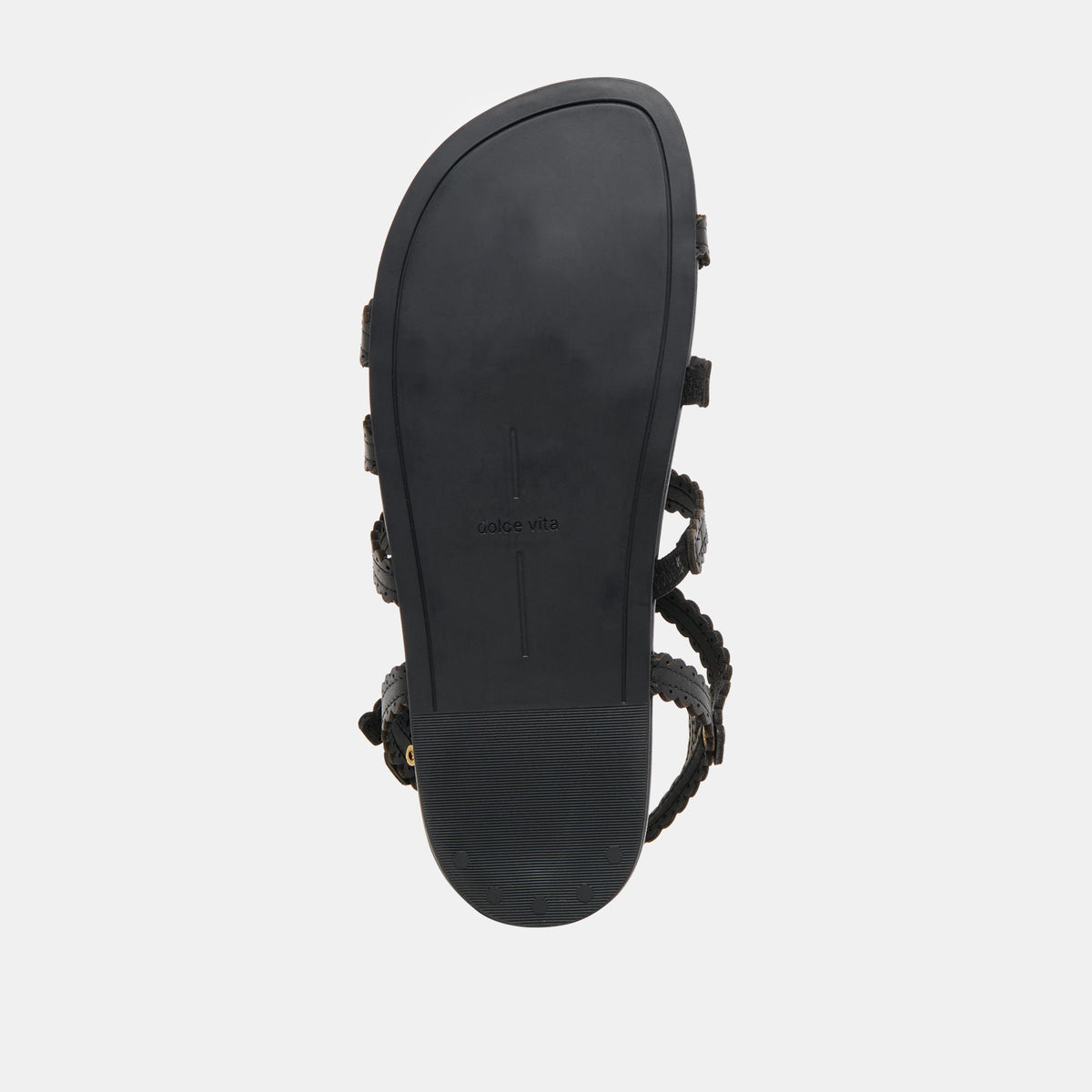 Susana Black Leather Sandals - Dolce Vita