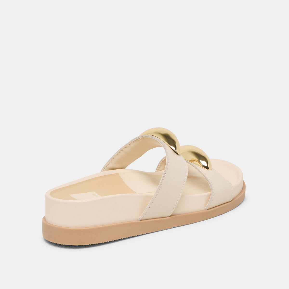 Satine Bone Leather Sandals - Dolce Vita