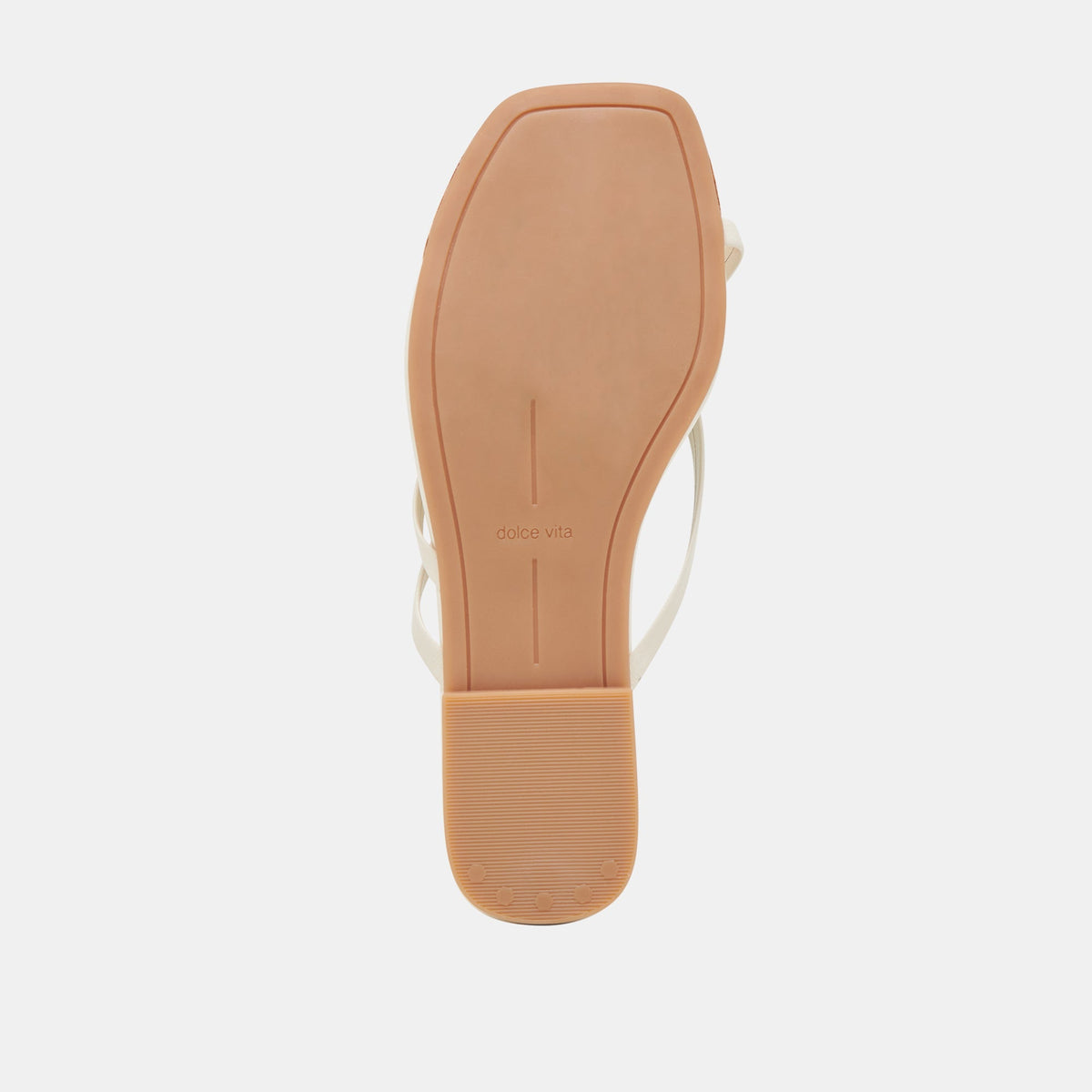 Laguna Off White Leather Sandals - Dolce Vita
