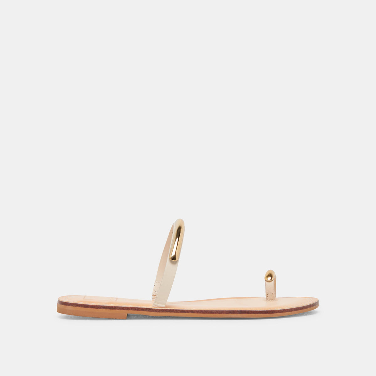 WINK SANDALS BONE LEATHER - Dolce Vita
