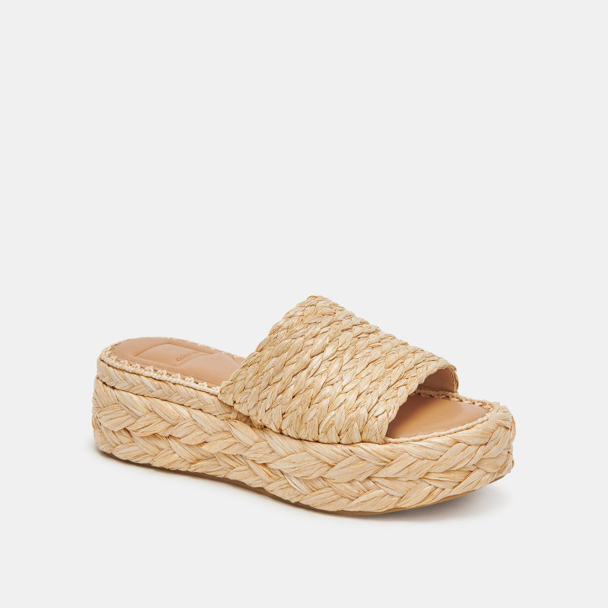 Chavi Sandals in Lt. Natural Raffia - Dolce Vita Shoes - Dolce Vita