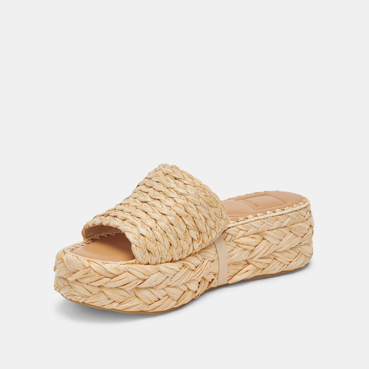Chavi Sandals in Lt. Natural Raffia - Dolce Vita Shoes - Dolce Vita