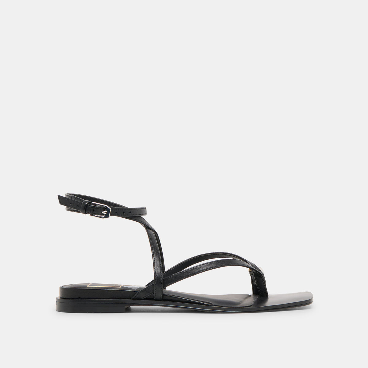 Tyrice Black Leather Sandals - Dolce Vita