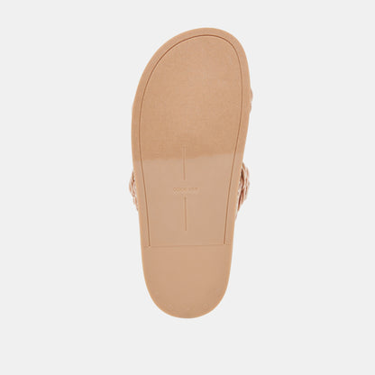 SHERLA SANDALS PRALINE RAFFIA - Dolce Vita
